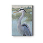 Blue Heron Portrait I Premium Gallery Wrapped Canvas - Ready to Hang