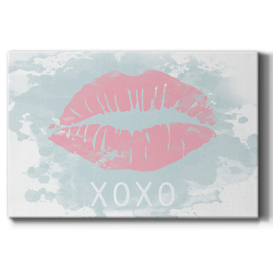 XOXO in Color - Canvas Art Print