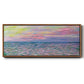 Sunset on the Sea at Pourville, 1882 - Floater Framed Canvas Print