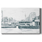 Ferryboats III Premium Gallery Wrapped Canvas - Ready to Hang