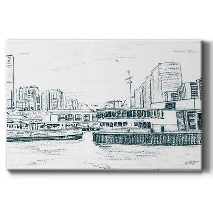 Ferryboats III - Canvas Art Print