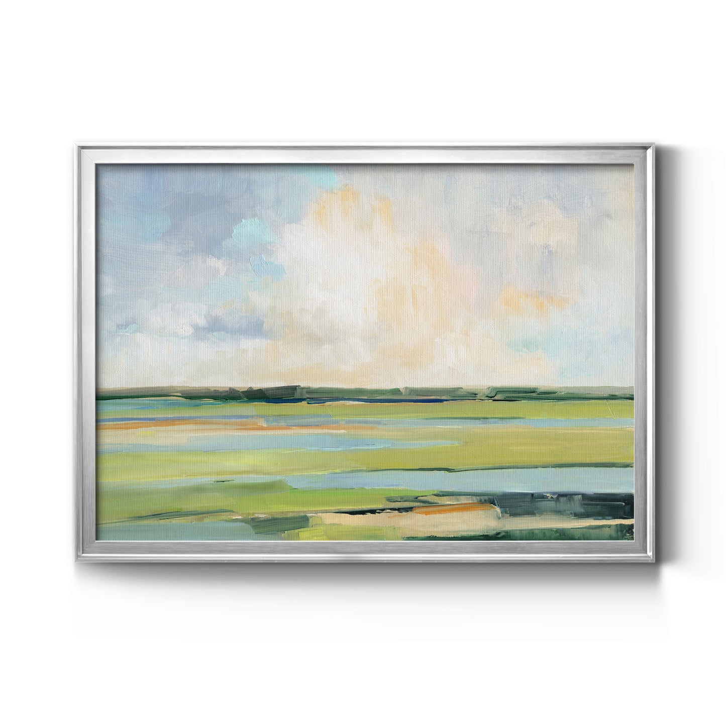 Pastel Horizon I Premium Classic Framed Canvas - Ready to Hang