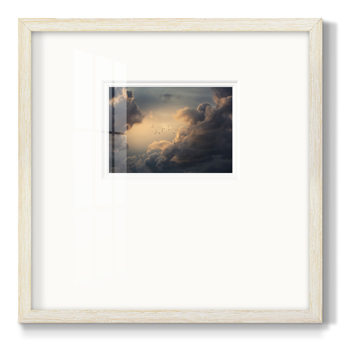 Soaring High Above Premium Framed Print Double Matboard