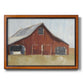 Rustic Red Barn I Premium Framed Canvas- Ready to Hang