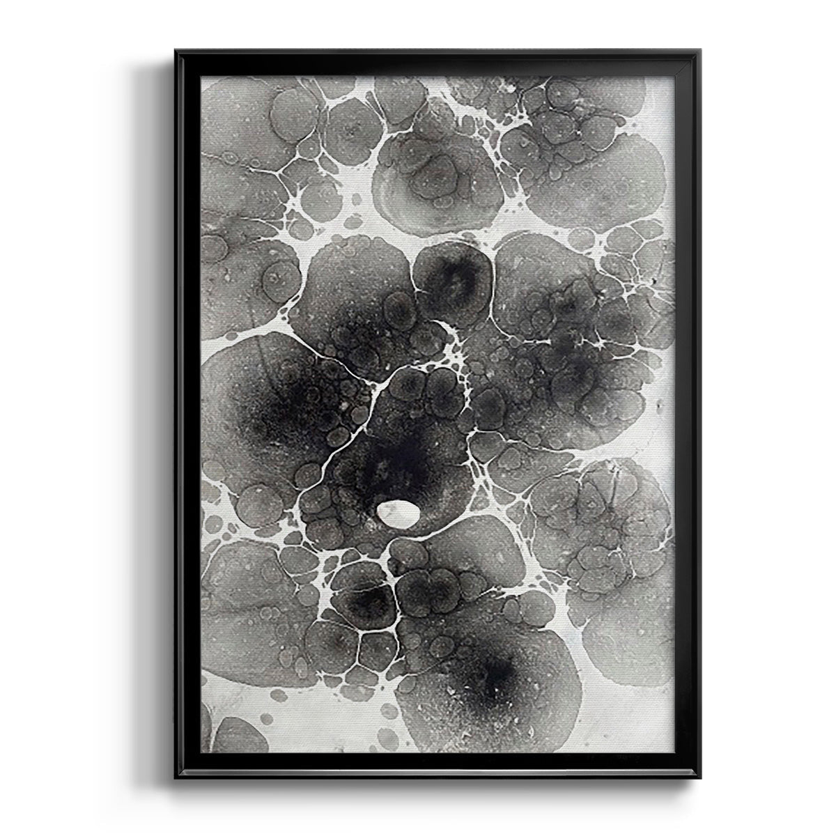 Marbling XIV - Modern Framed Canvas Print