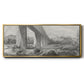 Richmond from the James - Floater Framed Canvas Print