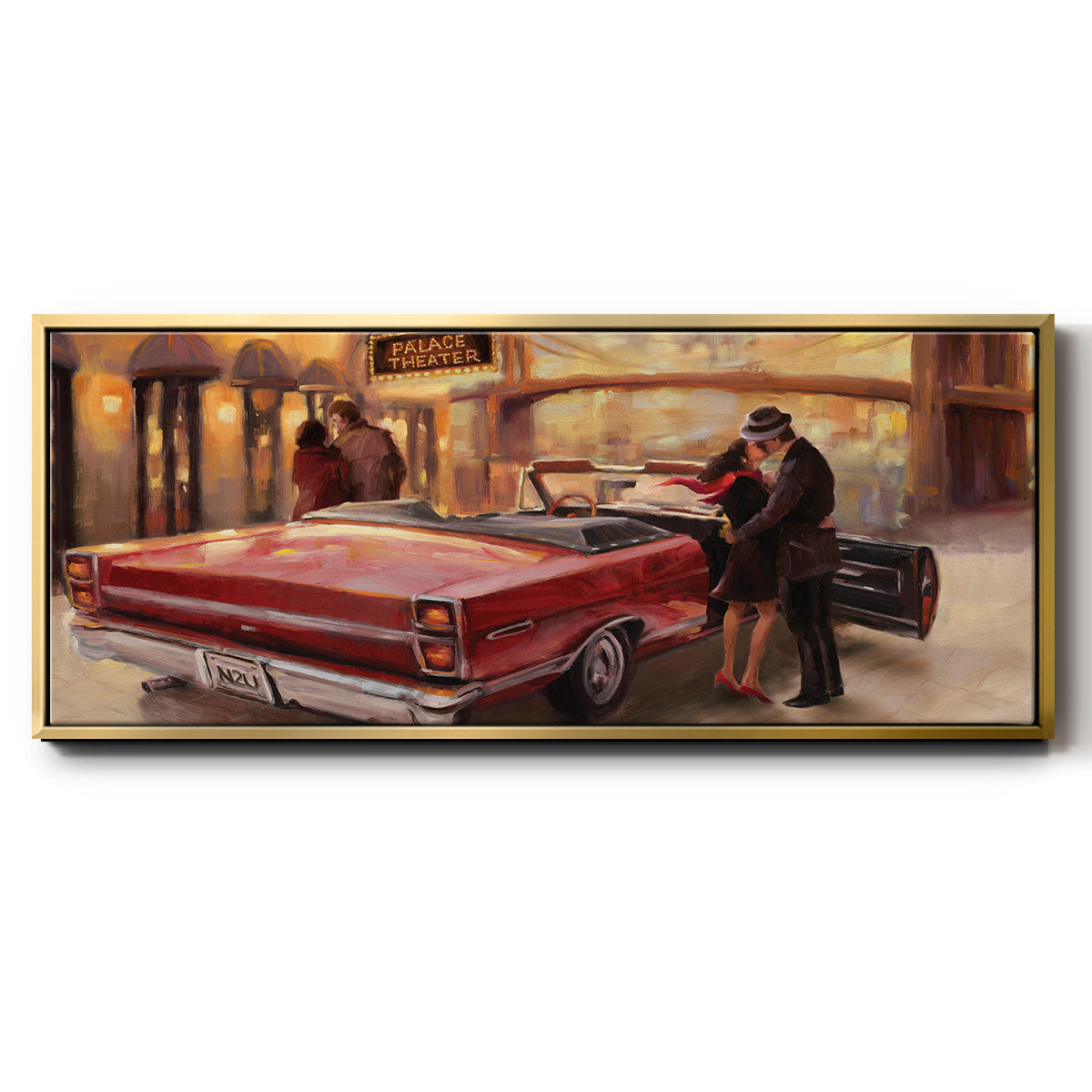 Into You - Floater Framed Canvas Print