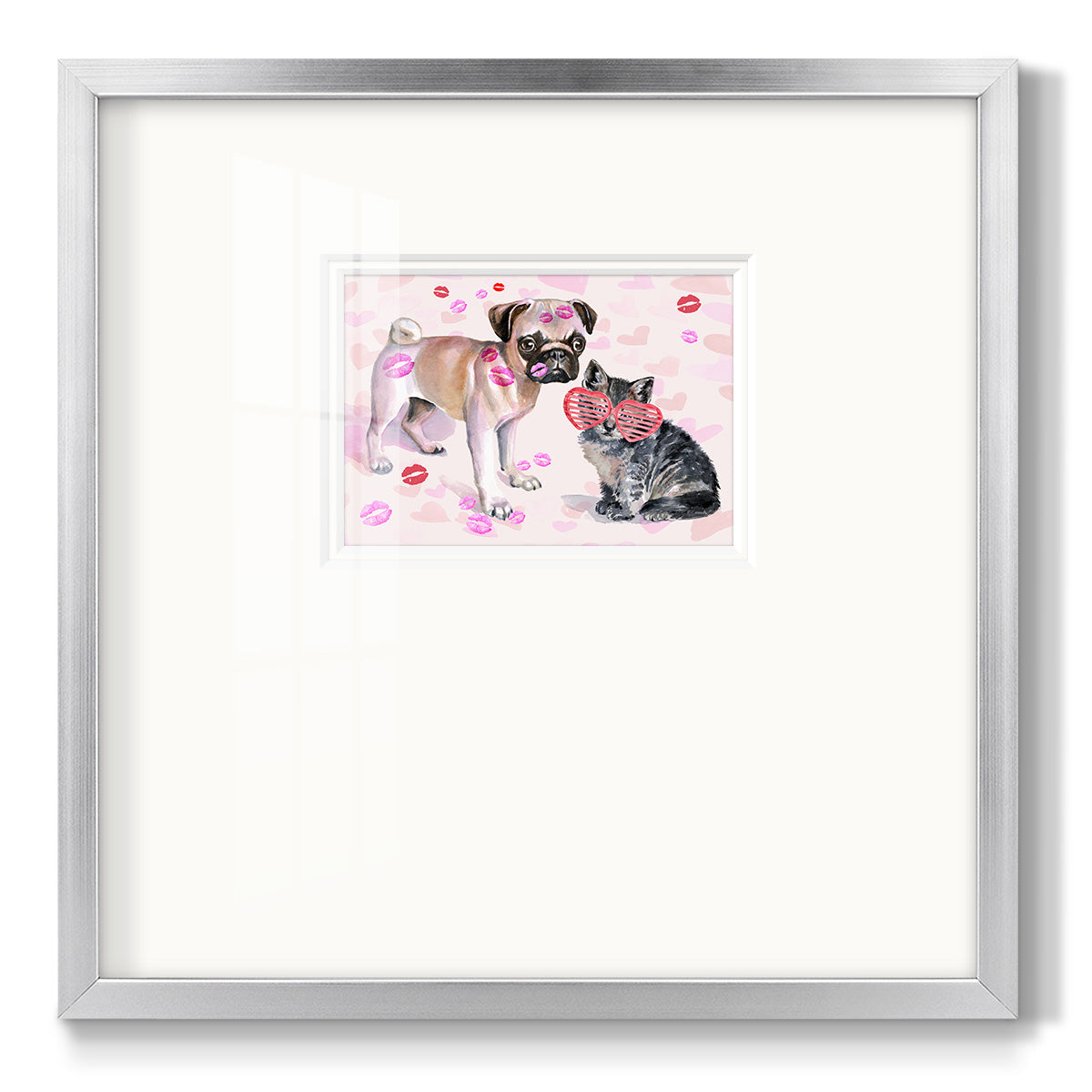 Cute Couture Collection A - Double Matboard Framed Print