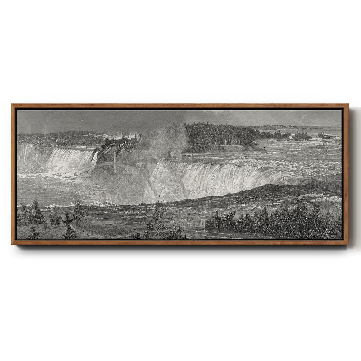 Niagara - Floater Framed Canvas Print