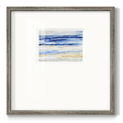 Choppy Seas II Premium Framed Print Double Matboard