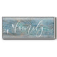 Family First - Floater Framed Canvas Print