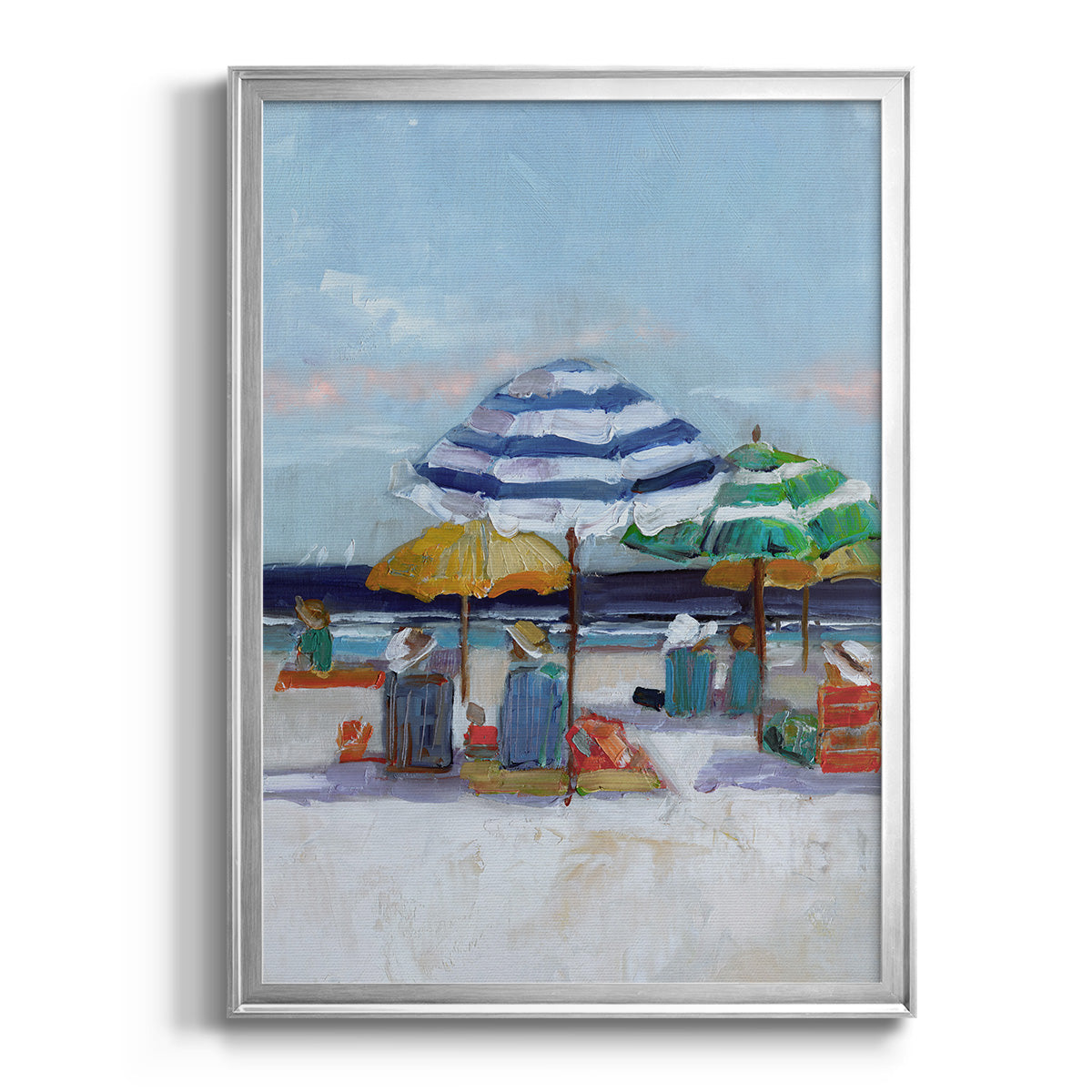 A Day Dream II - Modern Framed Canvas Print