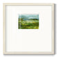 Emerald View I Premium Framed Print Double Matboard