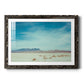 Salt Flat Walk II - Barnwood Framed Art Print