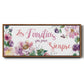 Familias Siempre - Floater Framed Canvas Print