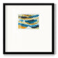 Feathery I - Double Matboard Framed Print