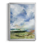 Spring Air II - Modern Framed Canvas Print