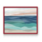 Shifting Seas - Restickable Framed Art Print