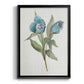 Blue Tulip Picks I - Modern Framed Canvas Print