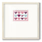 Sweet Valentine Collection A - Double Matboard Framed Print