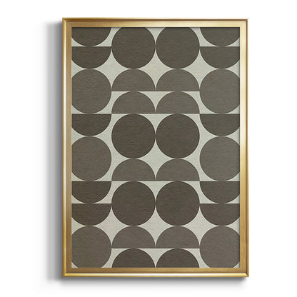 Neutral Subtle Shift II - Modern Framed Canvas Print