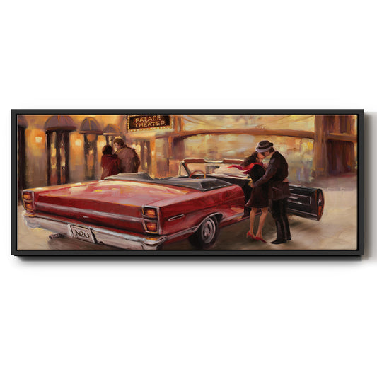 Into You - Floater Framed Canvas Print