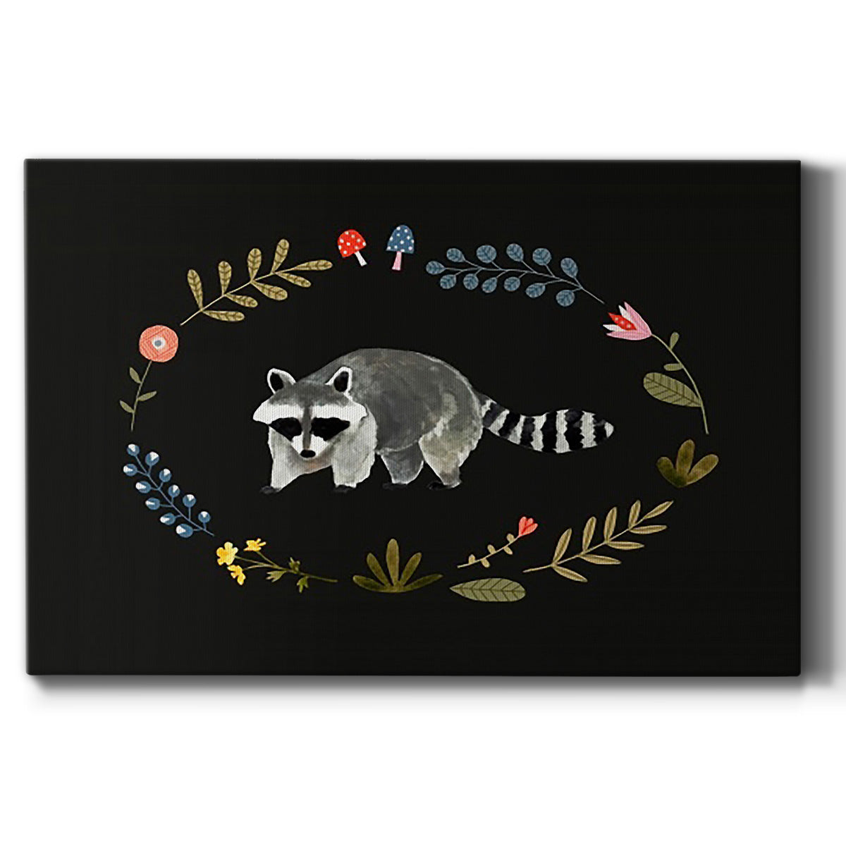 Critter & Foliage IV - Canvas Art Print