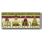 Happy Merry Joyous - Floater Framed Canvas Print