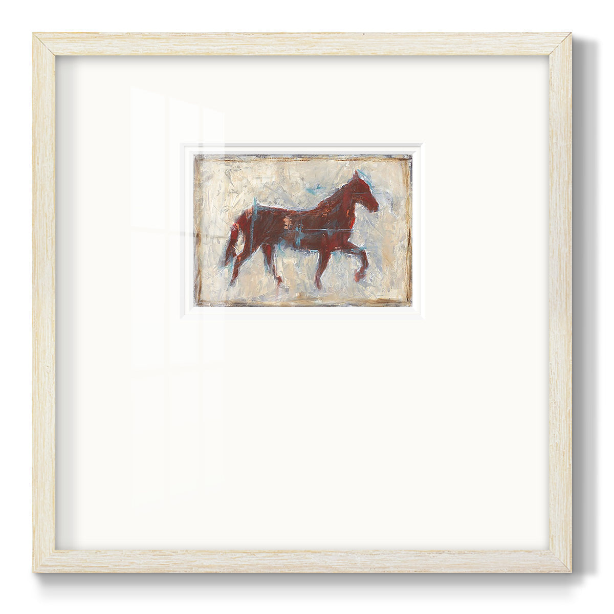 Iron Equine II Premium Framed Print Double Matboard