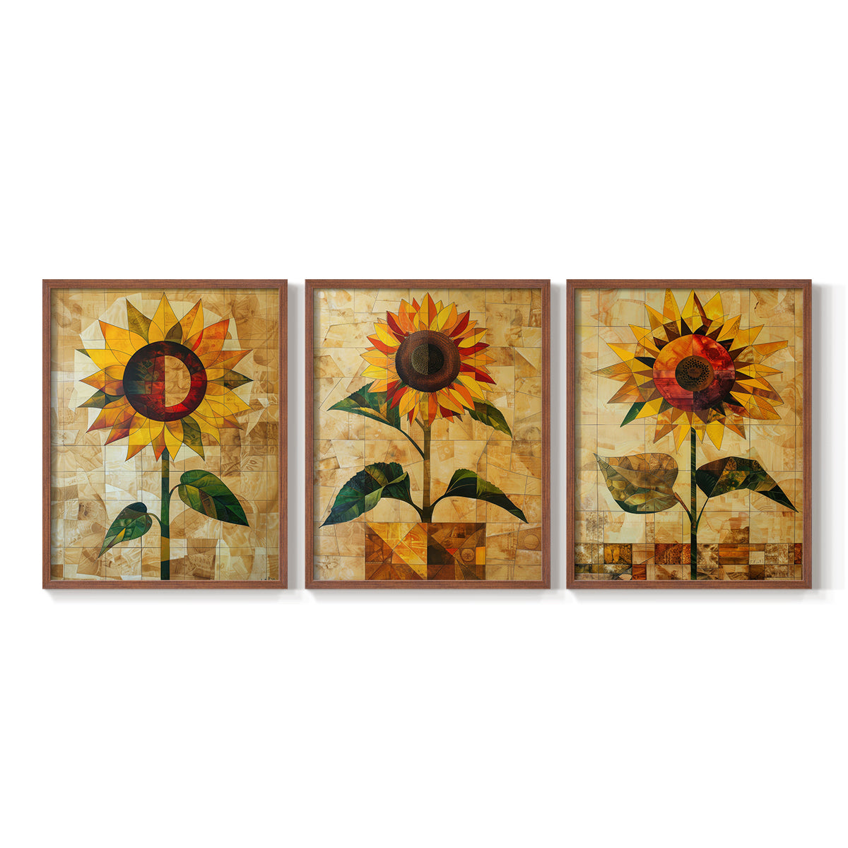 Floral Study Series CLVIII - Restickable Framed Art Set