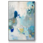 Celeste Motion II - Framed Premium Gallery Wrapped Canvas L Frame - Ready to Hang