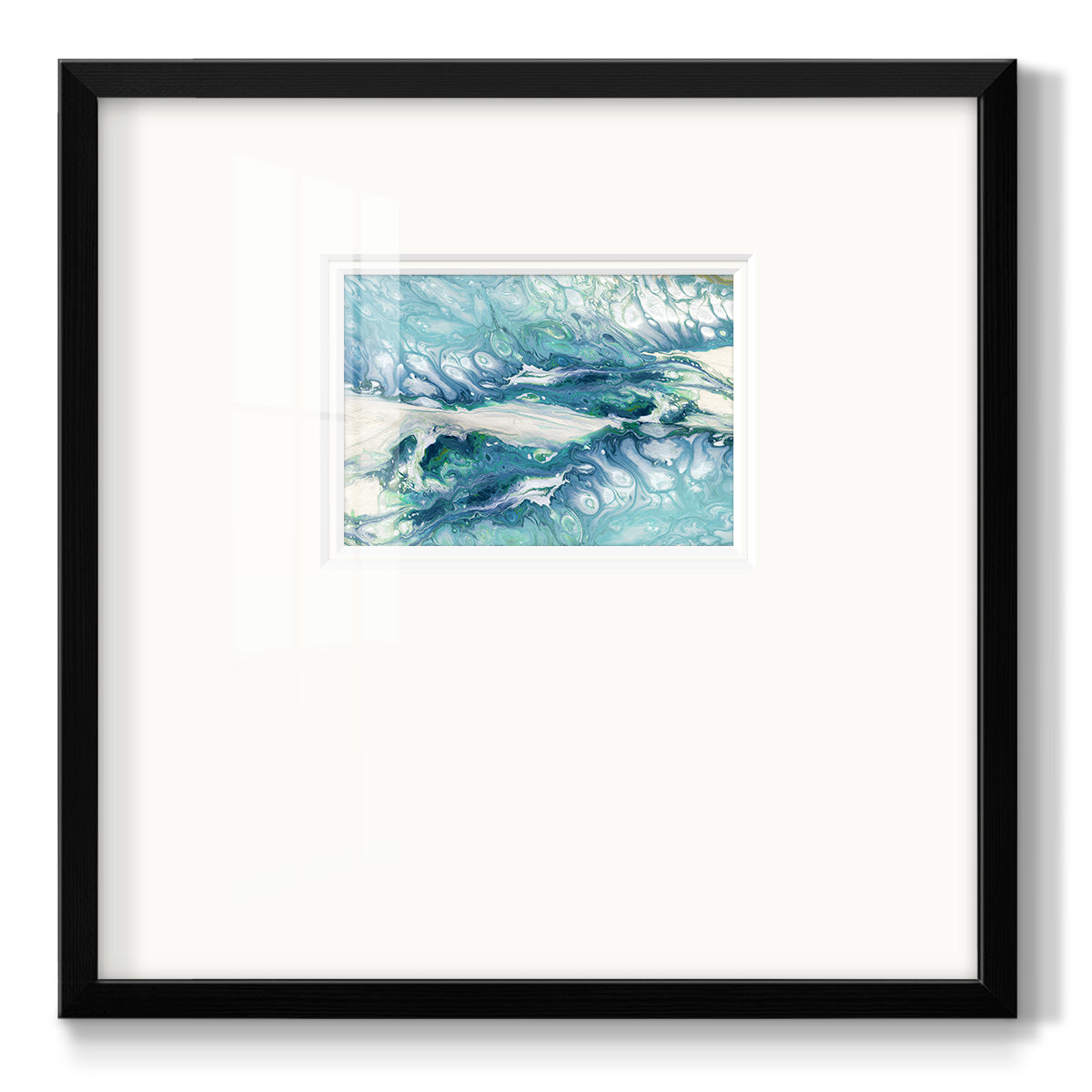 Marble Montage - Double Matboard Framed Print