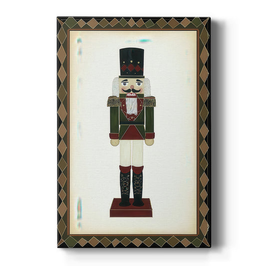 Icicles of Frostlit Village - Canvas Art Print