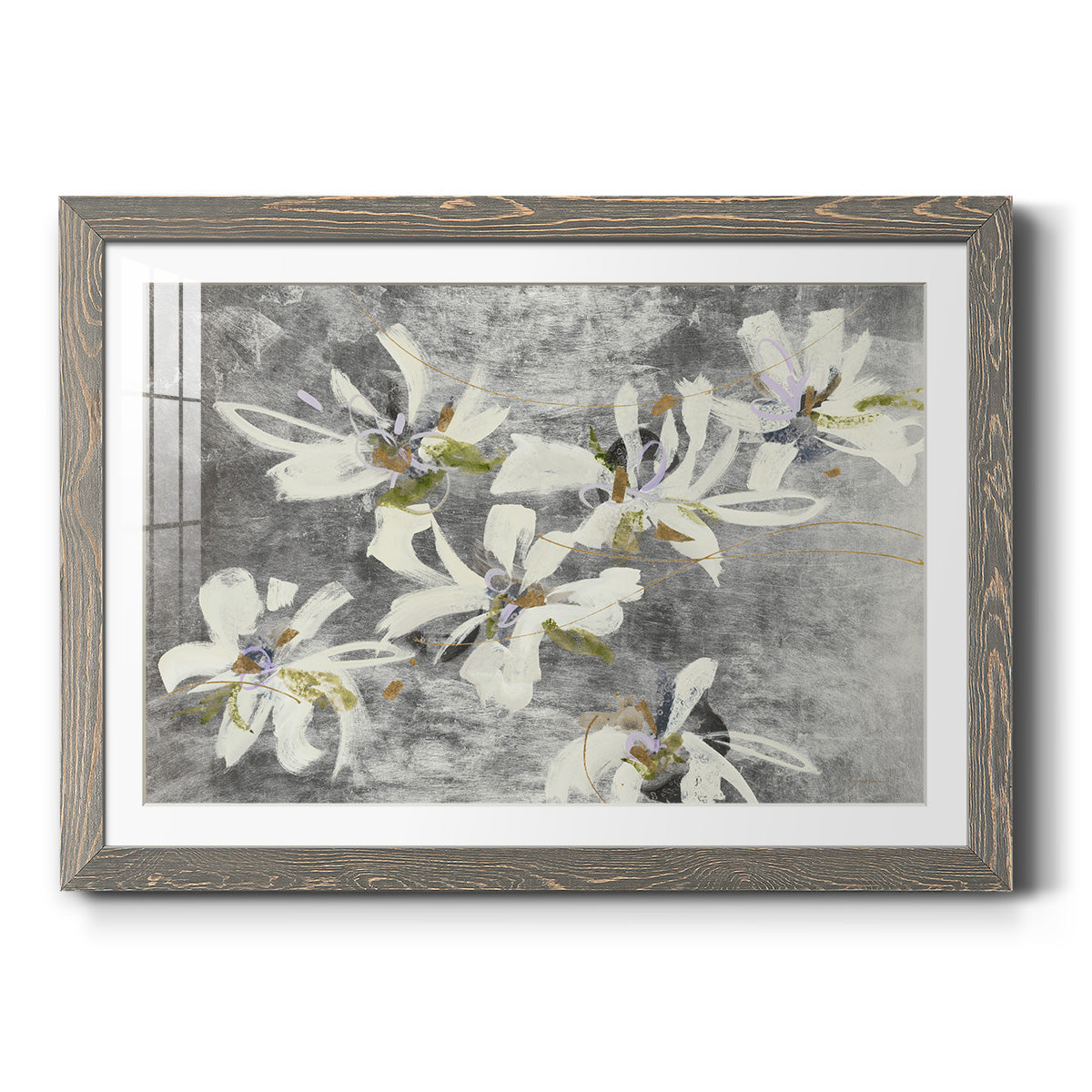 Reading the Tea Leaves - Barnwood Framed Art Print