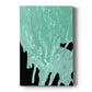 Teal Cascade I Premium Gallery Wrapped Canvas - Ready to Hang