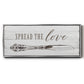 Spread the Love - Floater Framed Canvas Print