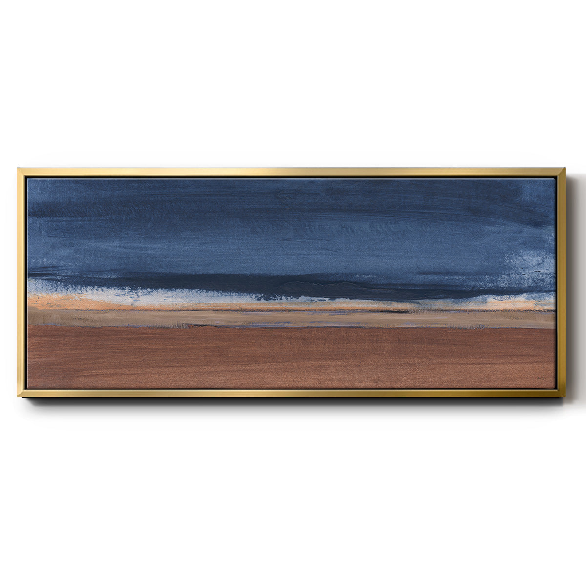 Night Sky - Floater Framed Canvas Print