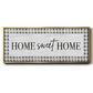Home Sweet Home - Floater Framed Canvas Print