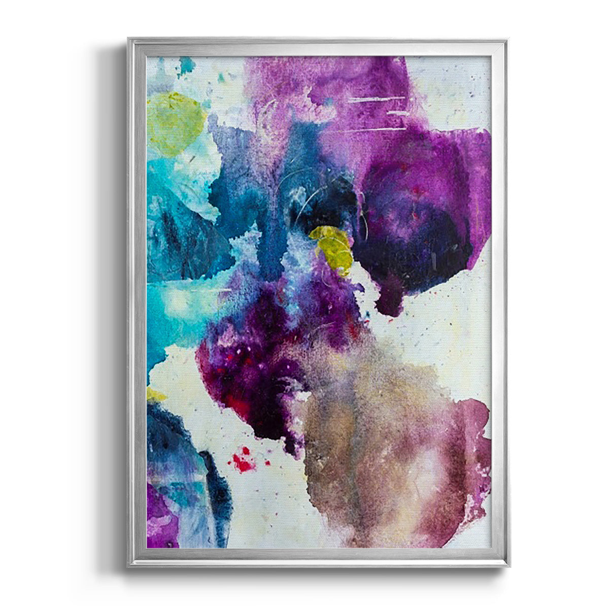 Dreaming II - Modern Framed Canvas Print