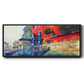 The Red House, 1908 - Floater Framed Canvas Print