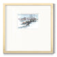 Winter Stream Watercolor I - Double Matboard Framed Print