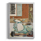 That Vespa - Modern Framed Canvas Print