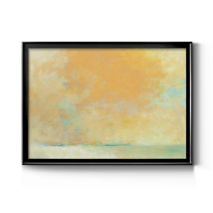 Tangerine - Modern Framed Canvas Print