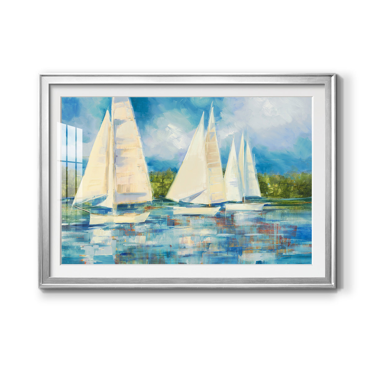 Clear Sailing Premium Framed Print - Ready to Hang