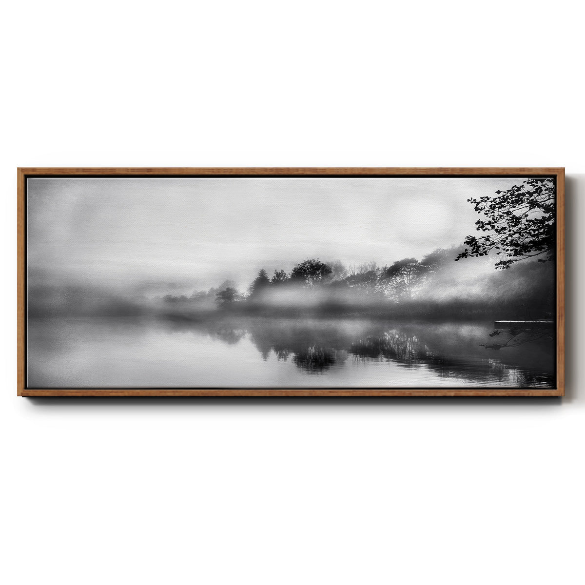 Soft Wonders - Floater Framed Canvas Print