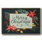 Bright Christmas Night I - Floater Framed Canvas Print