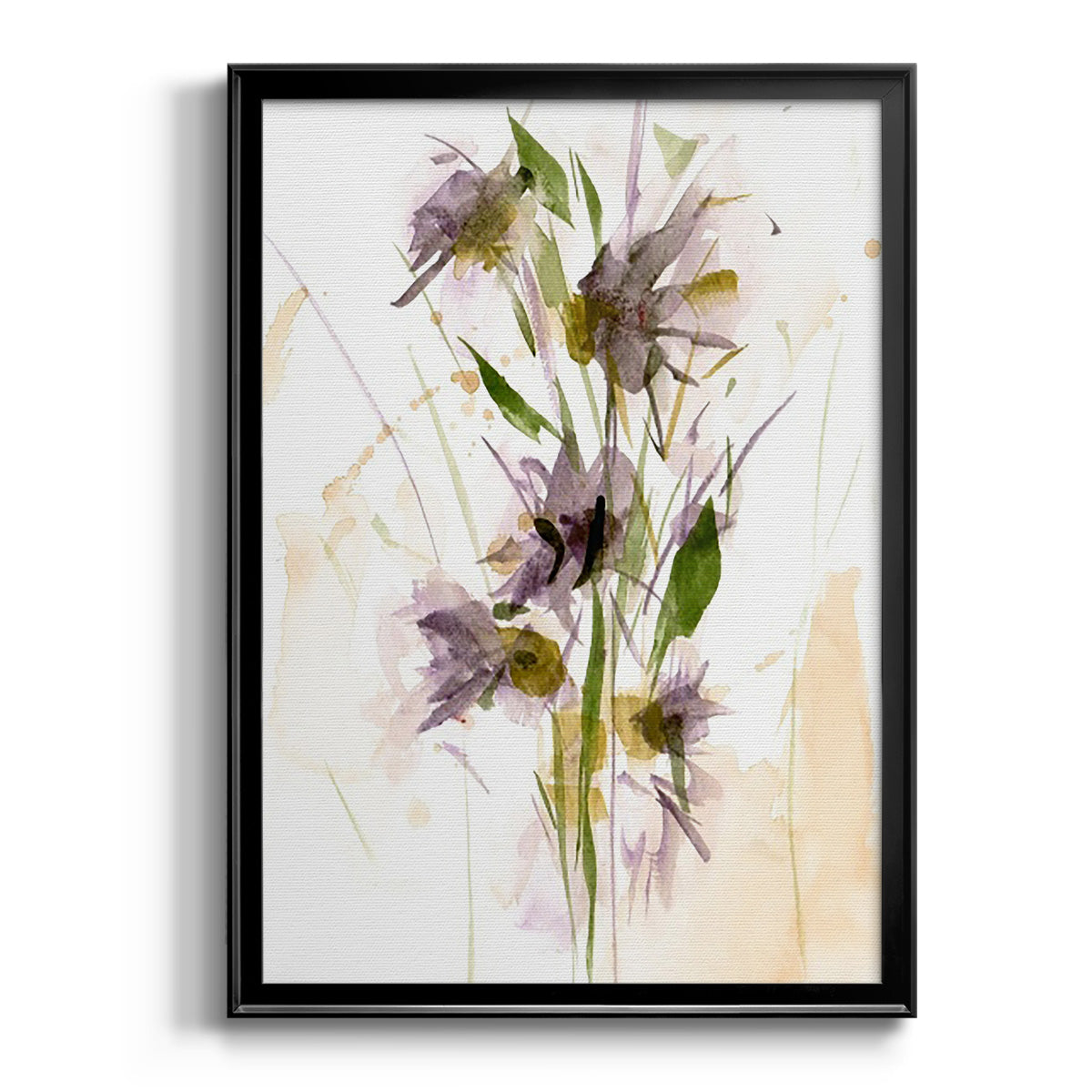 After Rain III - Modern Framed Canvas Print