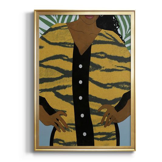 Her Style II - Modern Framed Canvas Print