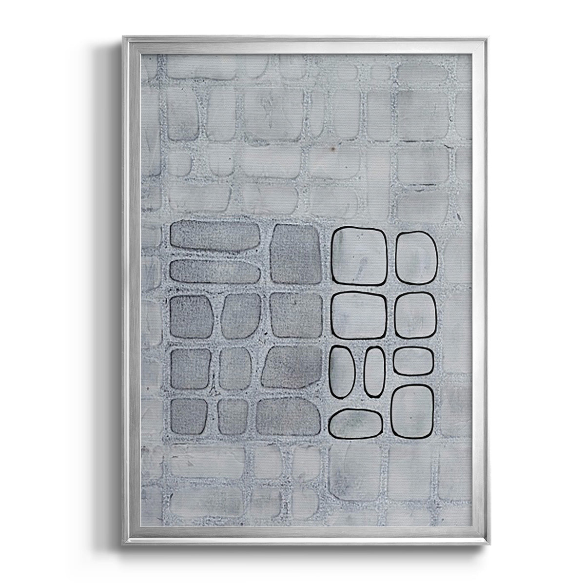 Lumen Colour II - Modern Framed Canvas Print