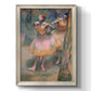 Two Dancers - Ornate Framed Canvas Print